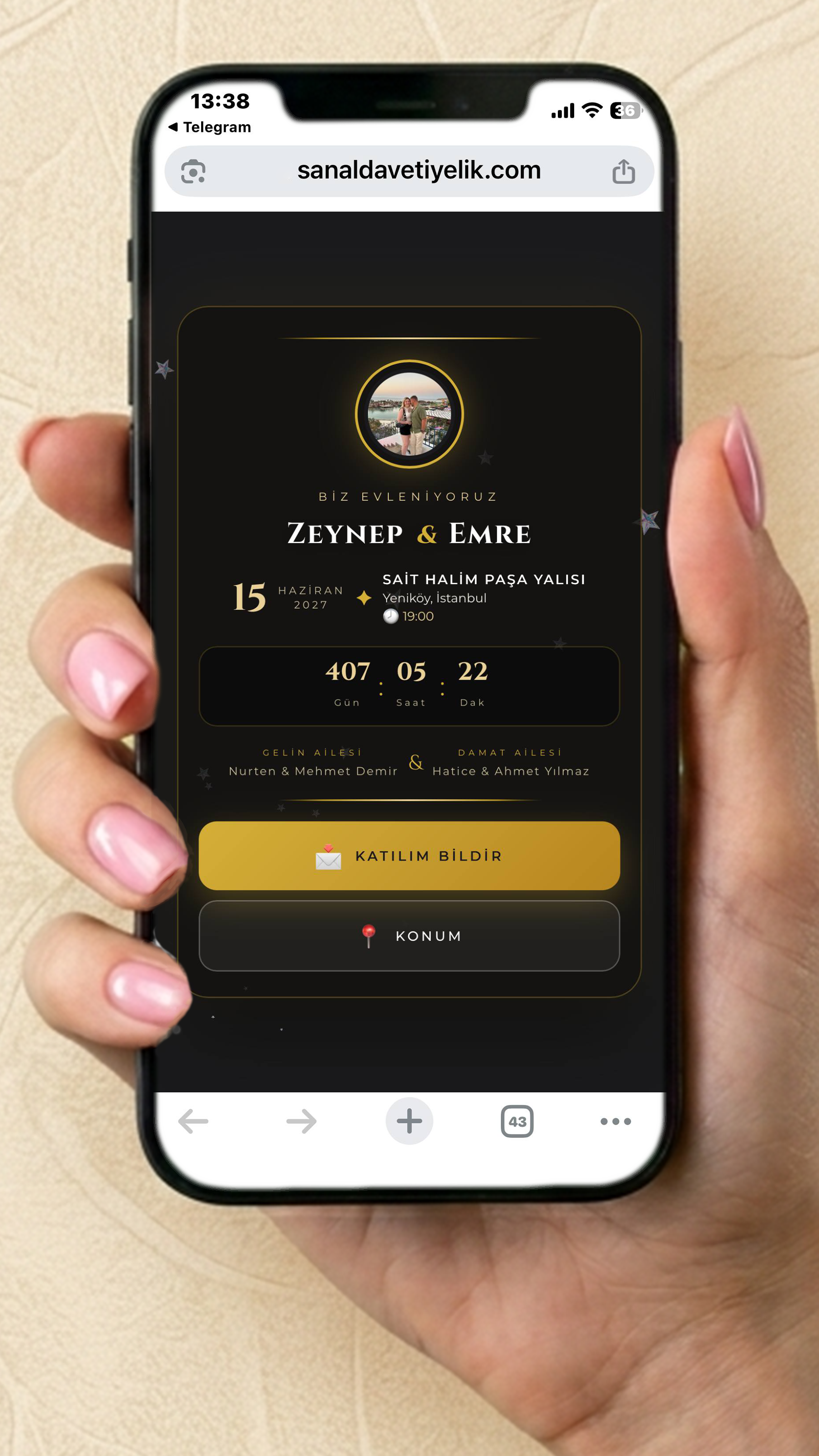 Davetiye Tasarımı 3
